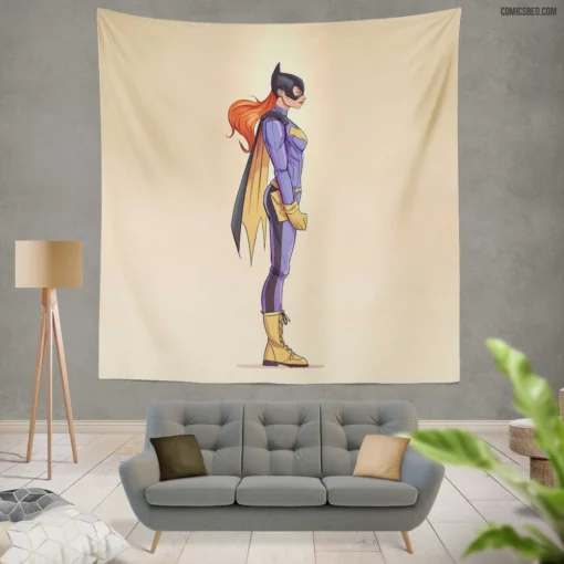 Batgirl DC Heroine Comic Wall Tapestry