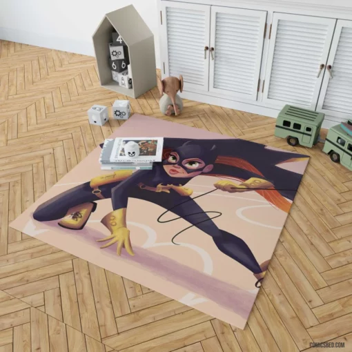 Batgirl DC Vigilante Heroine Comic Rug 1