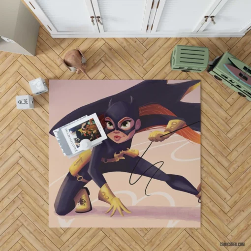 Batgirl DC Vigilante Heroine Comic Rug