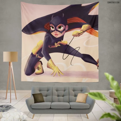 Batgirl DC Vigilante Heroine Comic Wall Tapestry