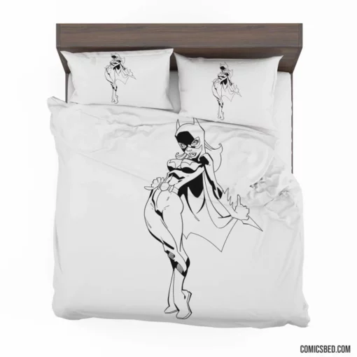 Batgirl Gotham Vigilante Heroine Comic Bedding Set 1