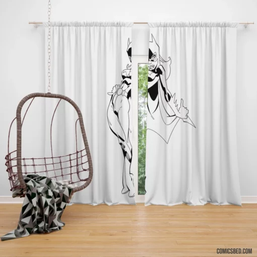 Batgirl Gotham Vigilante Heroine Comic Curtain