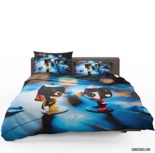 Batgirl Harley Quinn Funko POP! DC Playful Duo Comic Bedding Set