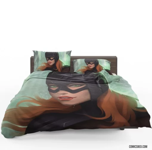 Batgirl Marvel Vigilante Heroine Comic Bedding Set