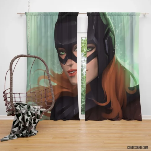 Batgirl Marvel Vigilante Heroine Comic Curtain