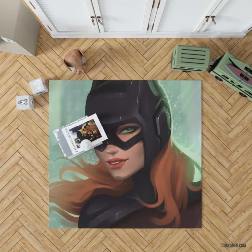 Batgirl Marvel Vigilante Heroine Comic Rug