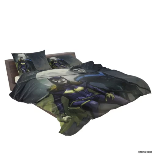 Batgirl Nightwing DC Duo Comic Bedding Set 2