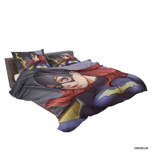 Batgirl Red Hair DC Vigilante Comic Bedding Set 2