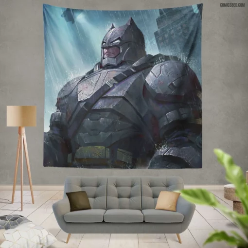 Batman A Hero Journey Comic Wall Tapestry