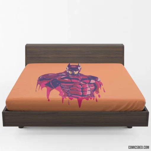 Batman Arkham Knight Dark Guardian Comic Fitted Sheet