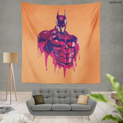 Batman Arkham Knight Dark Guardian Comic Wall Tapestry