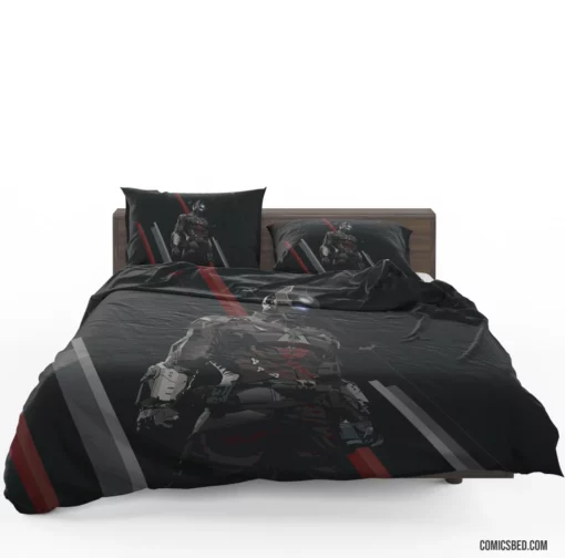 Batman Arkham Knight Dark Vigilante Comic Bedding Set