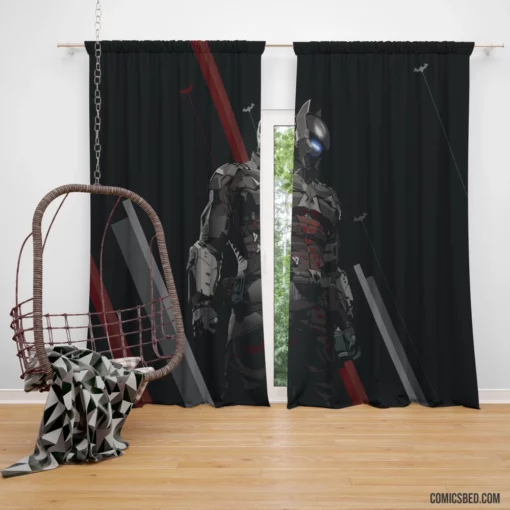 Batman Arkham Knight Dark Vigilante Comic Curtain