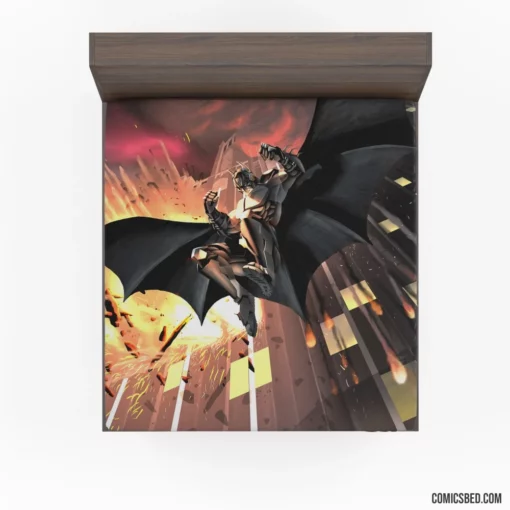 Batman Bane DC Dark Knight Rival Comic Fitted Sheet 1