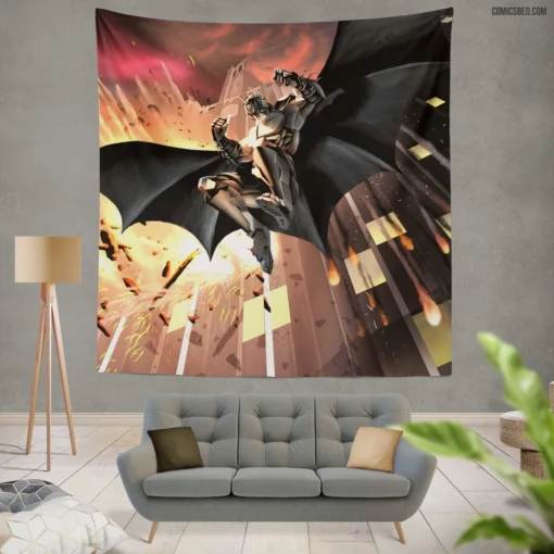 Batman Bane DC Dark Knight Rival Comic Wall Tapestry