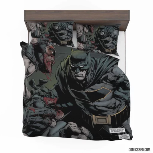 Batman Bane Gotham Showdown Comic Bedding Set 1