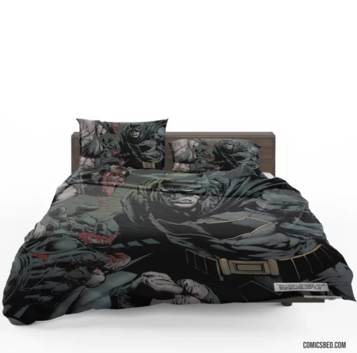 Batman Bane Gotham Showdown Comic Bedding Set