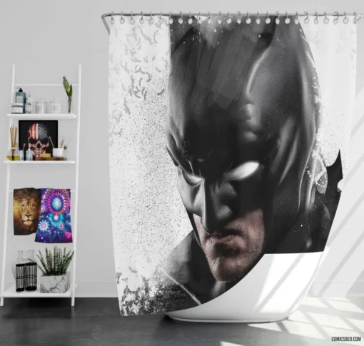 Batman Bat DC Dark Knight Comic Shower Curtain