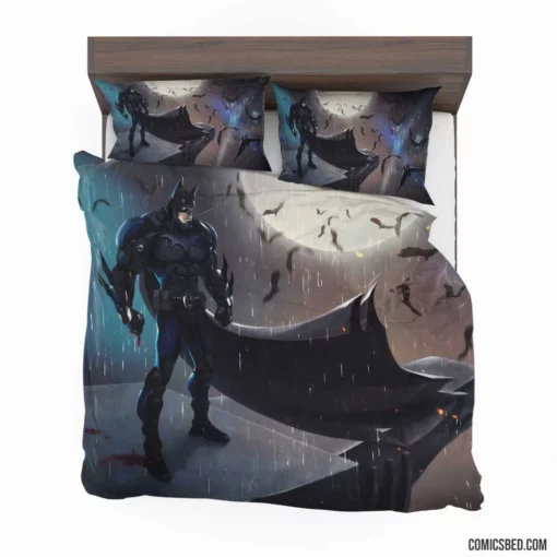 Batman Bat Moon DC Dark Knight Comic Bedding Set 1