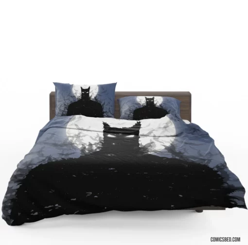 Batman Bat Moon DC Night Watcher Comic Bedding Set