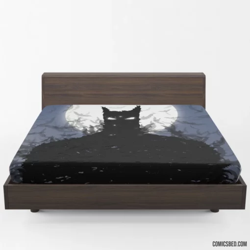 Batman Bat Moon DC Night Watcher Comic Fitted Sheet