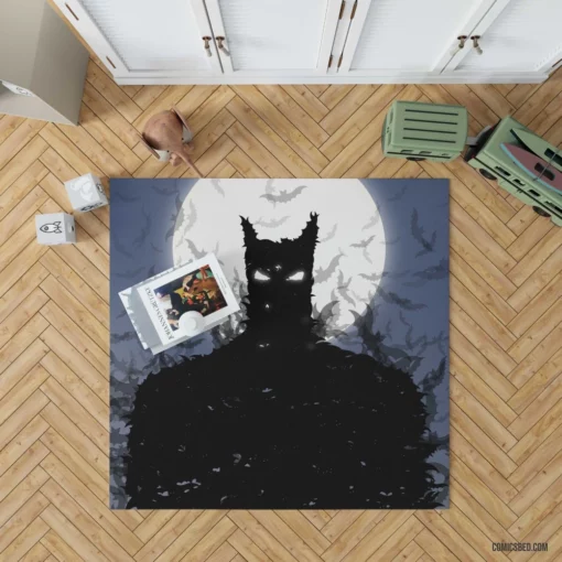 Batman Bat Moon DC Night Watcher Comic Rug