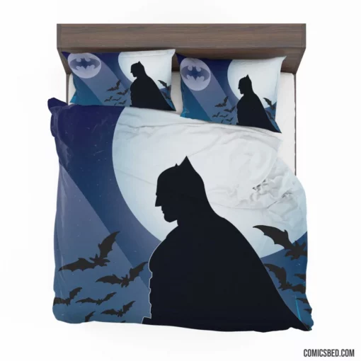 Batman Bat-Signal DC Dark Signal Comic Bedding Set 1