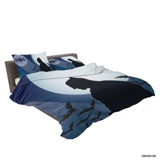 Batman Bat-Signal DC Dark Signal Comic Bedding Set 2