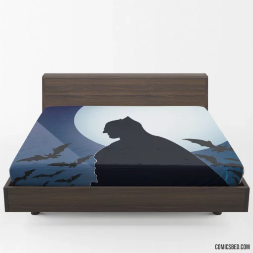 Batman Bat-Signal DC Dark Signal Comic Fitted Sheet