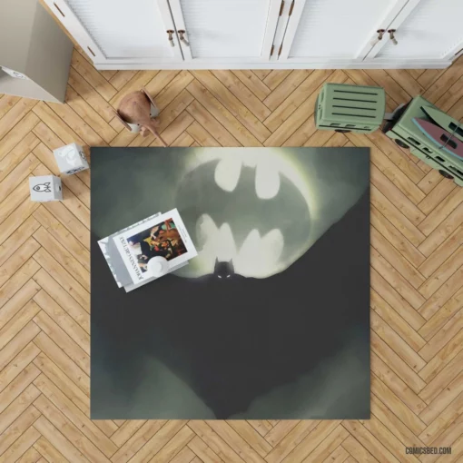 Batman Bat-Signal DC Guardian Comic Rug