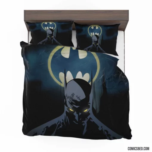 Batman & Bat-Signal Hero Call Comic Bedding Set 1