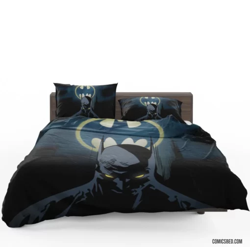 Batman & Bat-Signal Hero Call Comic Bedding Set