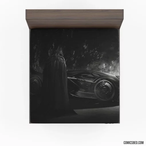 Batman Batmobile DC Crusader Comic Fitted Sheet 1