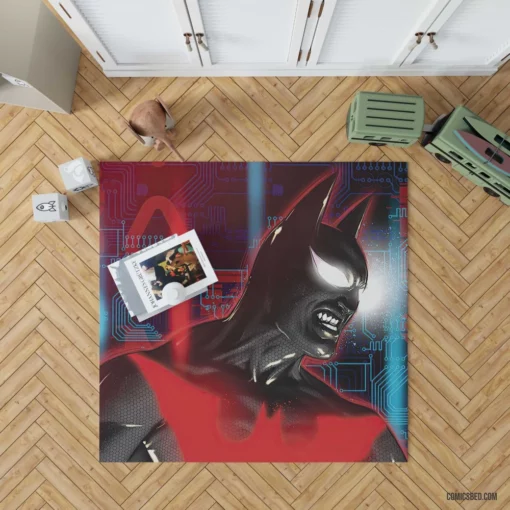 Batman Beyond DC Future Beacon Comic Rug