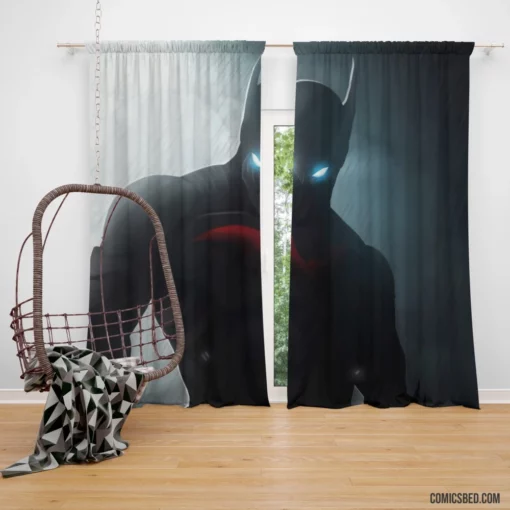 Batman Beyond DC Futuristic Crusader Comic Curtain