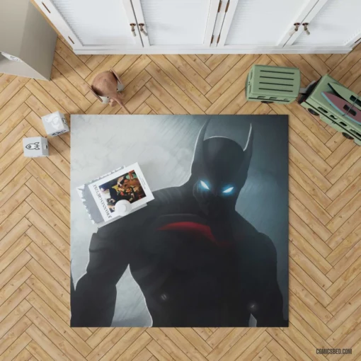 Batman Beyond DC Futuristic Crusader Comic Rug