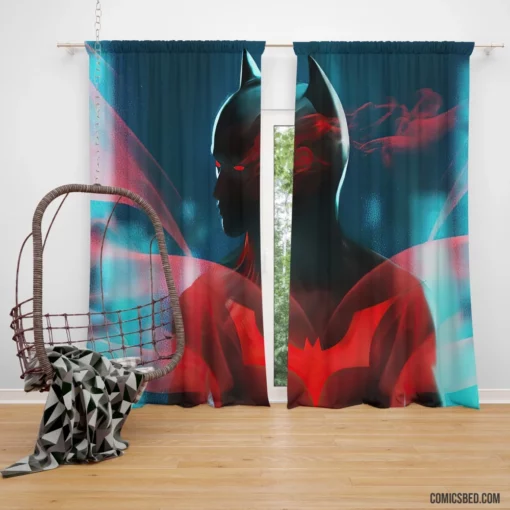 Batman Beyond DC Futuristic Hero Comic Curtain