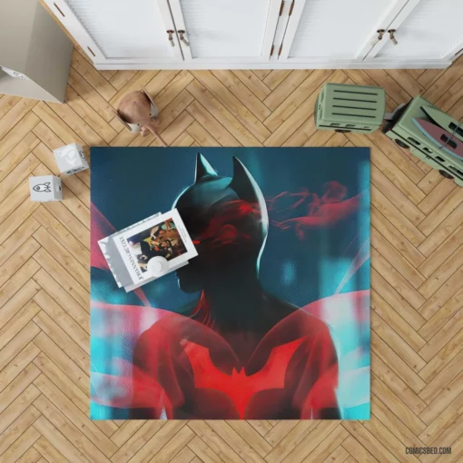 Batman Beyond DC Futuristic Hero Comic Rug