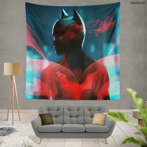 Batman Beyond DC Futuristic Hero Comic Wall Tapestry