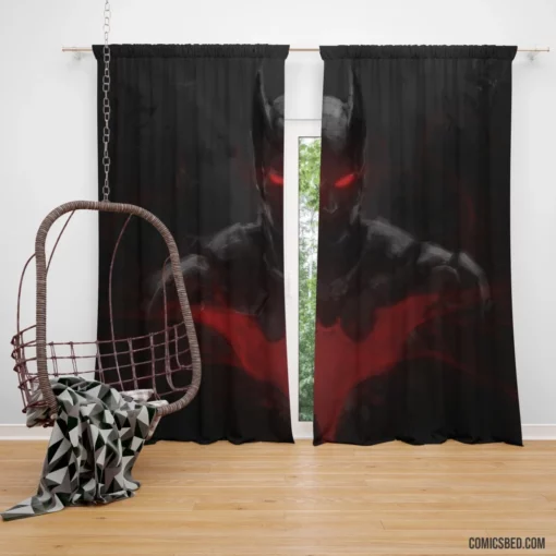 Batman Beyond DC Futuristic Knight Comic Curtain