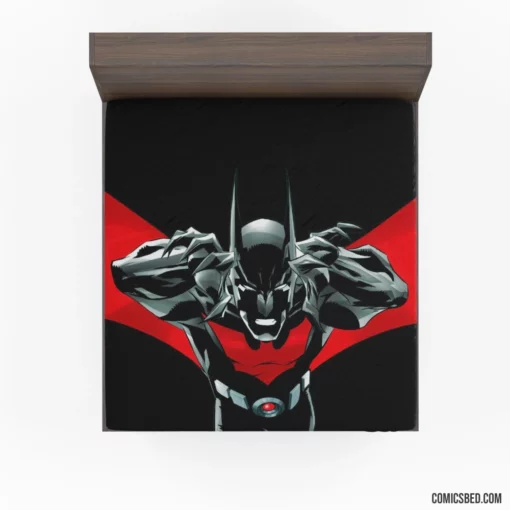 Batman Beyond Dark Future Awaits Comic Fitted Sheet 1