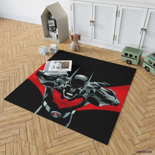 Batman Beyond Dark Future Awaits Comic Rug 1