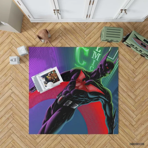 Batman Beyond Dark Knight Heir Comic Rug