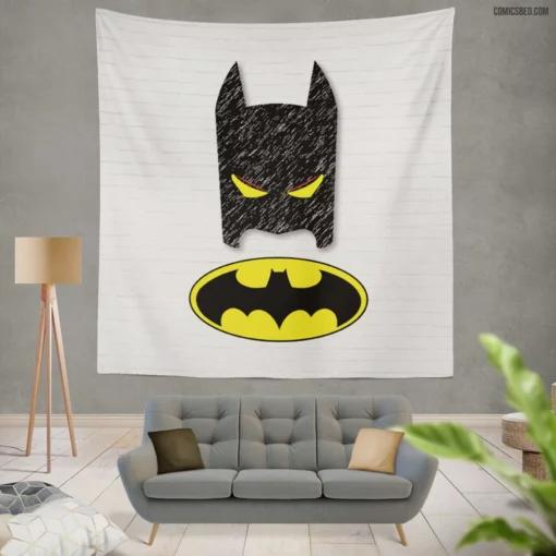 Batman Beyond Future Chronicles Comic Wall Tapestry