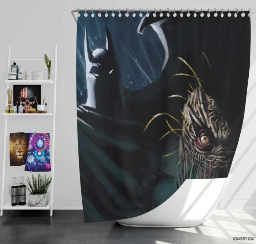 Batman Beyond Future Chronicles by Beyond Comics Shower Curtain