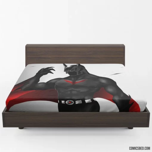 Batman Beyond Future Knight Comic Fitted Sheet