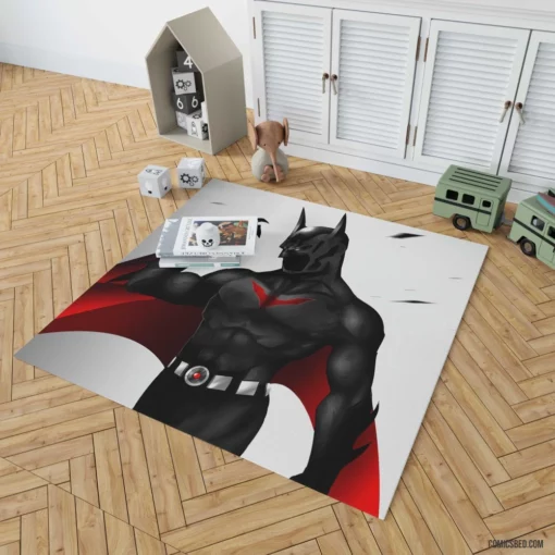 Batman Beyond Future Knight Comic Rug 1