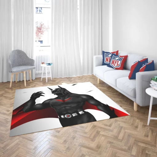 Batman Beyond Future Knight Comic Rug 2