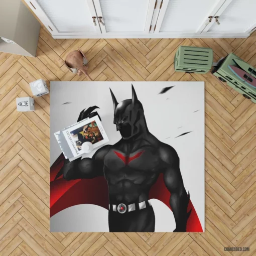 Batman Beyond Future Knight Comic Rug