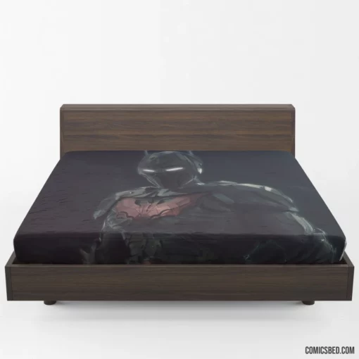 Batman Beyond Futuristic Crusader Comic Fitted Sheet